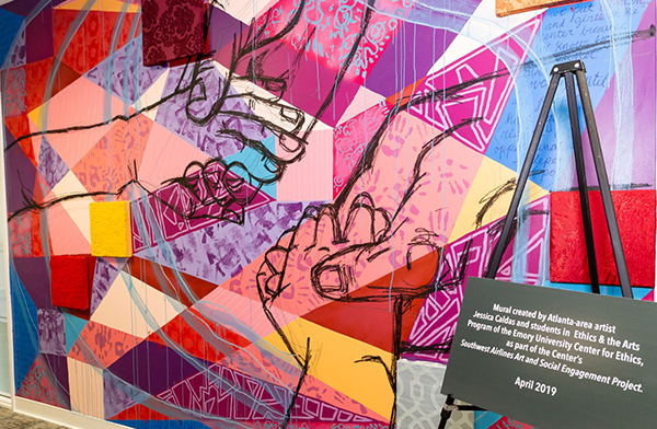 CARE & Jessica Caldas (mural installation at CARE Headquarters in Atlanta)